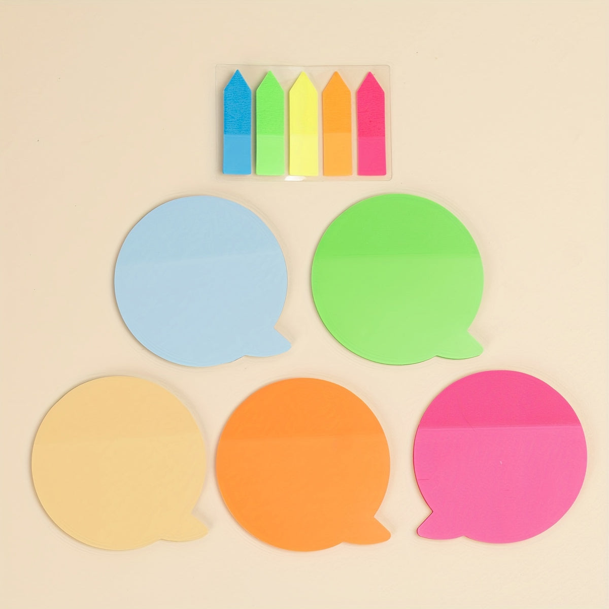 350 Transparent Sticky Notes Arrow Index Sticker & Waterproof Self Adhesive Pads