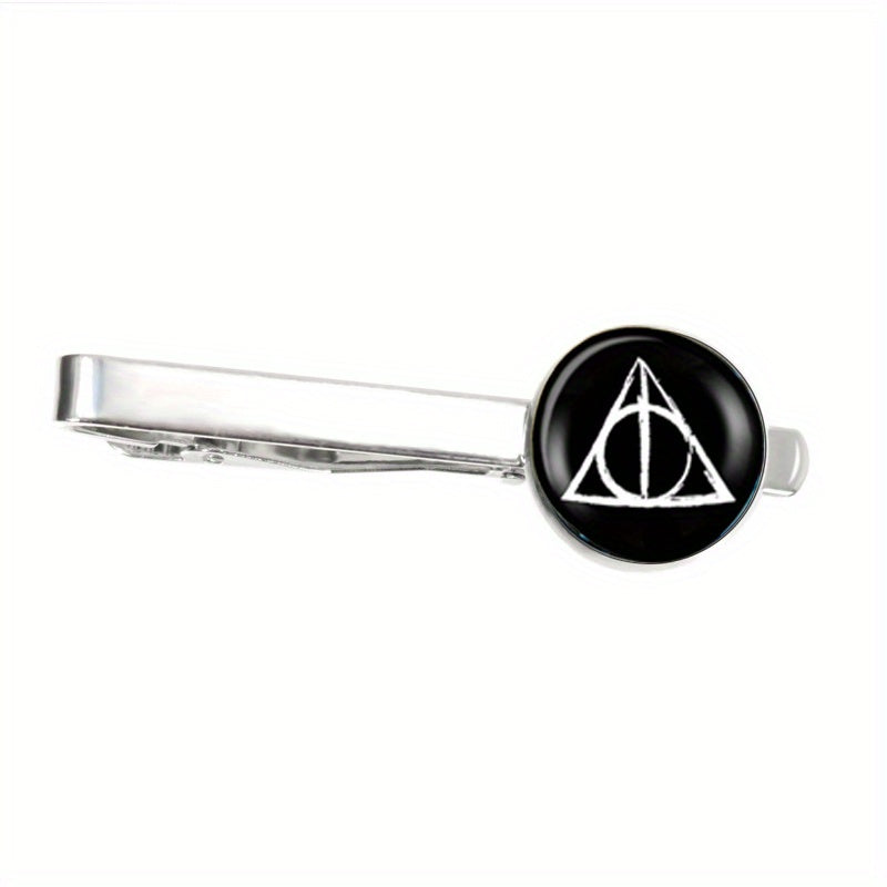 Alloy Mysterious Symbols Tie Clip