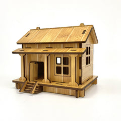 DIY Mini Cottage 3D Puzzle Model Kit Educational Brain Teaser Puzzles