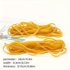 50 Big Rubber Bands Strong Elastic Bands for Office School Home