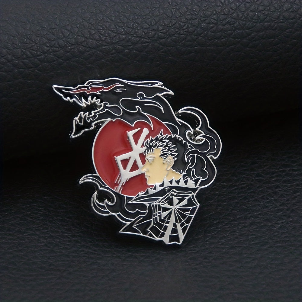 Warrior Brooch Anime Characters Badge Clothing And Bags Accessories