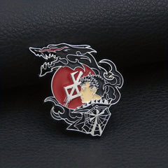 Warrior Brooch Anime Characters Badge Clothing And Bags Accessories