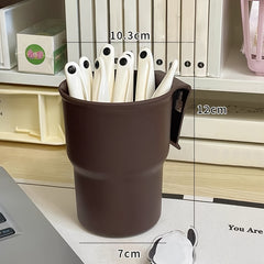 Car Air Outlet Water Cup Holder Storage Pen Makeup Brush Organizer
