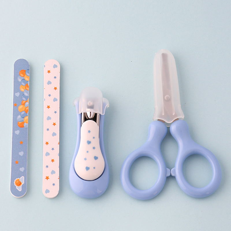 4 Piece Baby Nail Clipper Set for Boys & Girls Pink