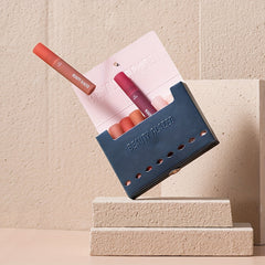 8 Colors Matte & Metallic Lipstick Glaze Set