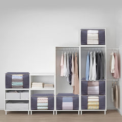 90L Clothes Storage Bag Organizer Containers for Bedroom Closet