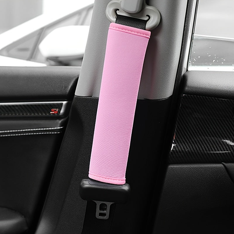 2pcs Car Seat Belt Shoulder Cover Soft Extended All Seasons