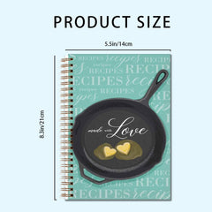 Love Recipe Notebook 13 97x21 08cm Paper Writing Diary
