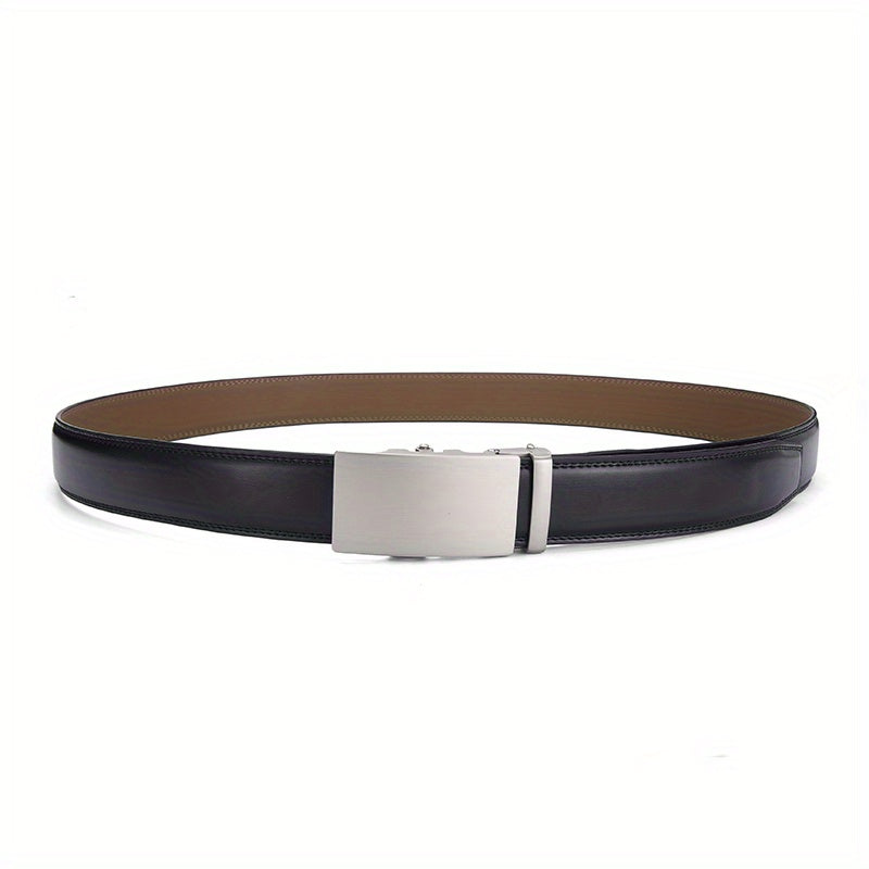 Men's Cow Leather Belt Coffee