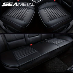 Breathable PU Leather Auto Seat Cushion Protector Anti Slip Car Seat Cover