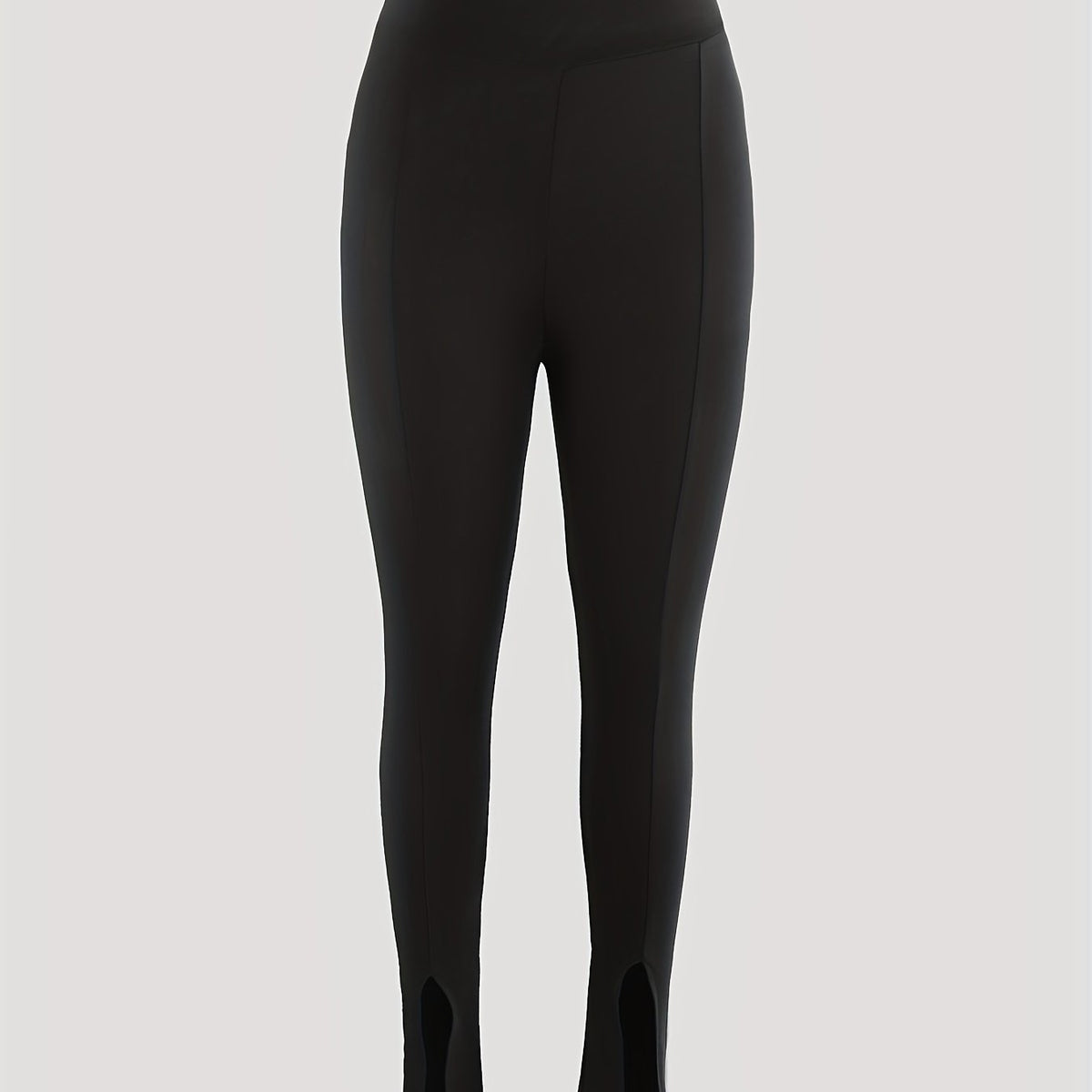 Front Split Shaping Pants Tummy Control Compression Slimming Pants