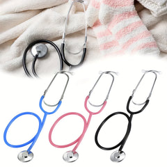 Stethoscope Toy Medical Simulator with Pink Accents