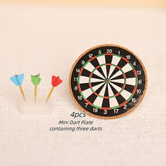 Dartboard with 3 Darts - Party & Home Decor