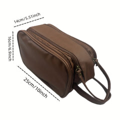 Water Resistant Toiletry Bag for Men - Dopp Kit Organizer