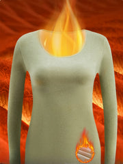 Soft Thermal Underwear Long Sleeve Top