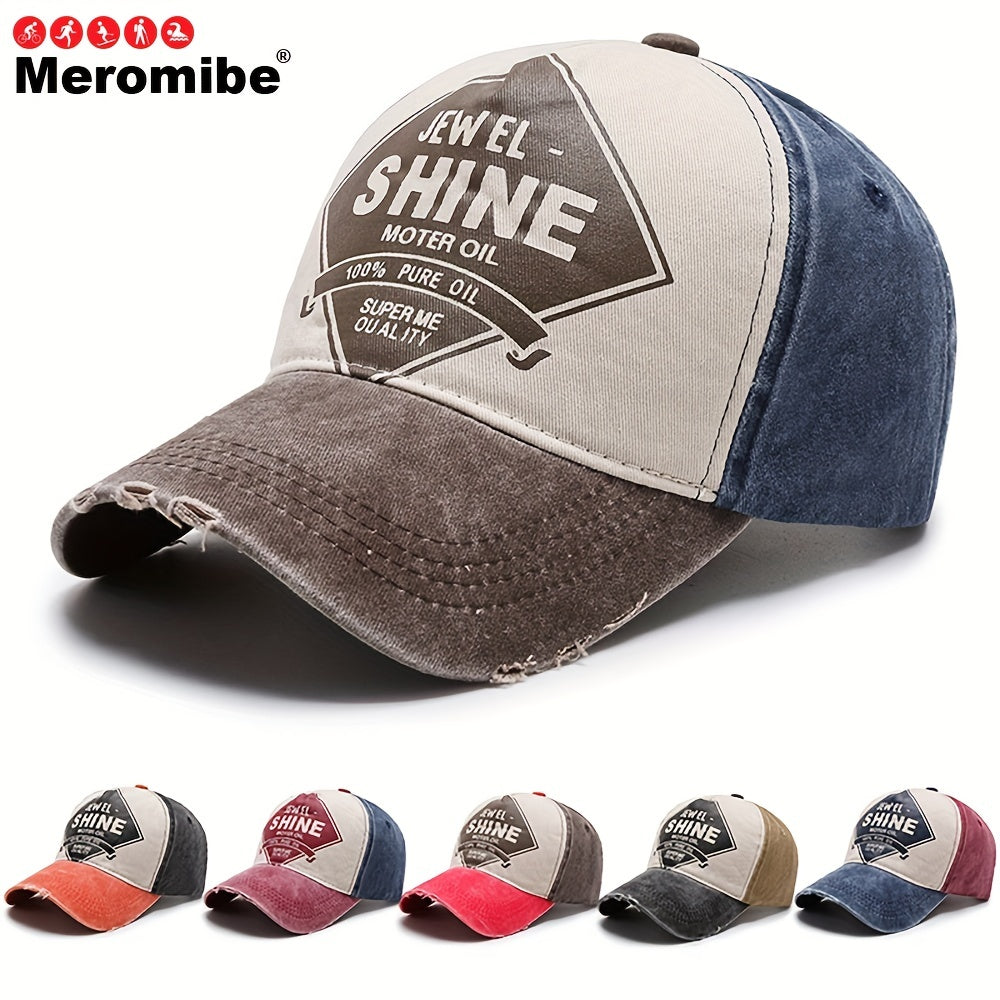 Meromibe Men's Retro Denim Baseball Cap