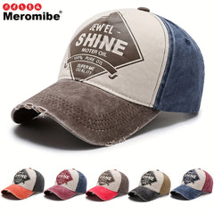 Meromibe Men's Retro Denim Baseball Cap
