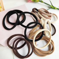 25pcs Large Elastic Hair Ties for Girls No Damage Hair Bands Hair Accessories