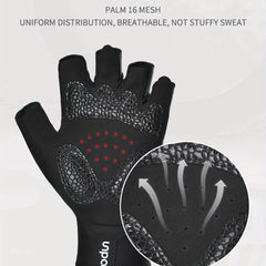 Colorful Outdoor Half Finger Cycling Gloves