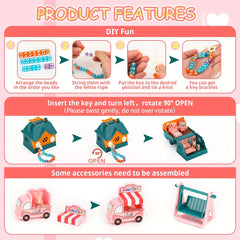 Girls Rabbit Castle Money Storage Tank Toy House Set