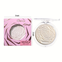 Face Highlighter Palette Kit Shimmer Glitter Highlight Contouring Palette