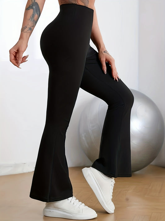 Stretch Bootcut Yoga Pants High Waist Leggings