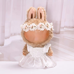 Suit and Wedding Dress Doll Clothing Set for Labubu Dolls
