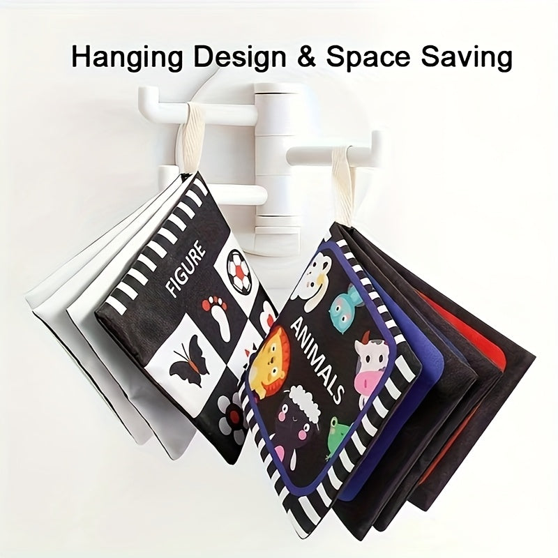 Tear-Resistant Shape Fabric Books for Early Education