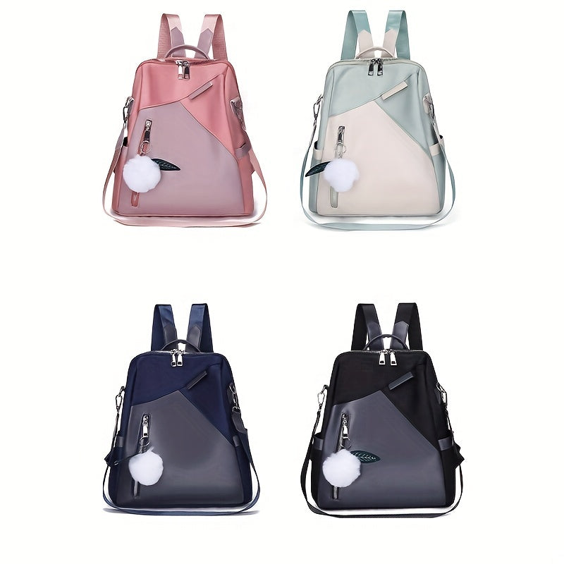 Waterproof Oxford Cloth Backpack Purse Two-way Shoulder Bag