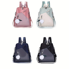 Waterproof Oxford Cloth Backpack Purse Two-way Shoulder Bag