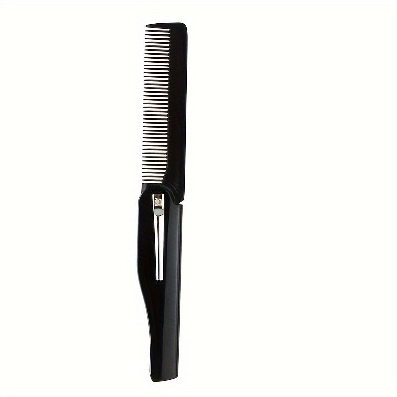 Stainless Steel Folding Hair Comb for All Hair Types