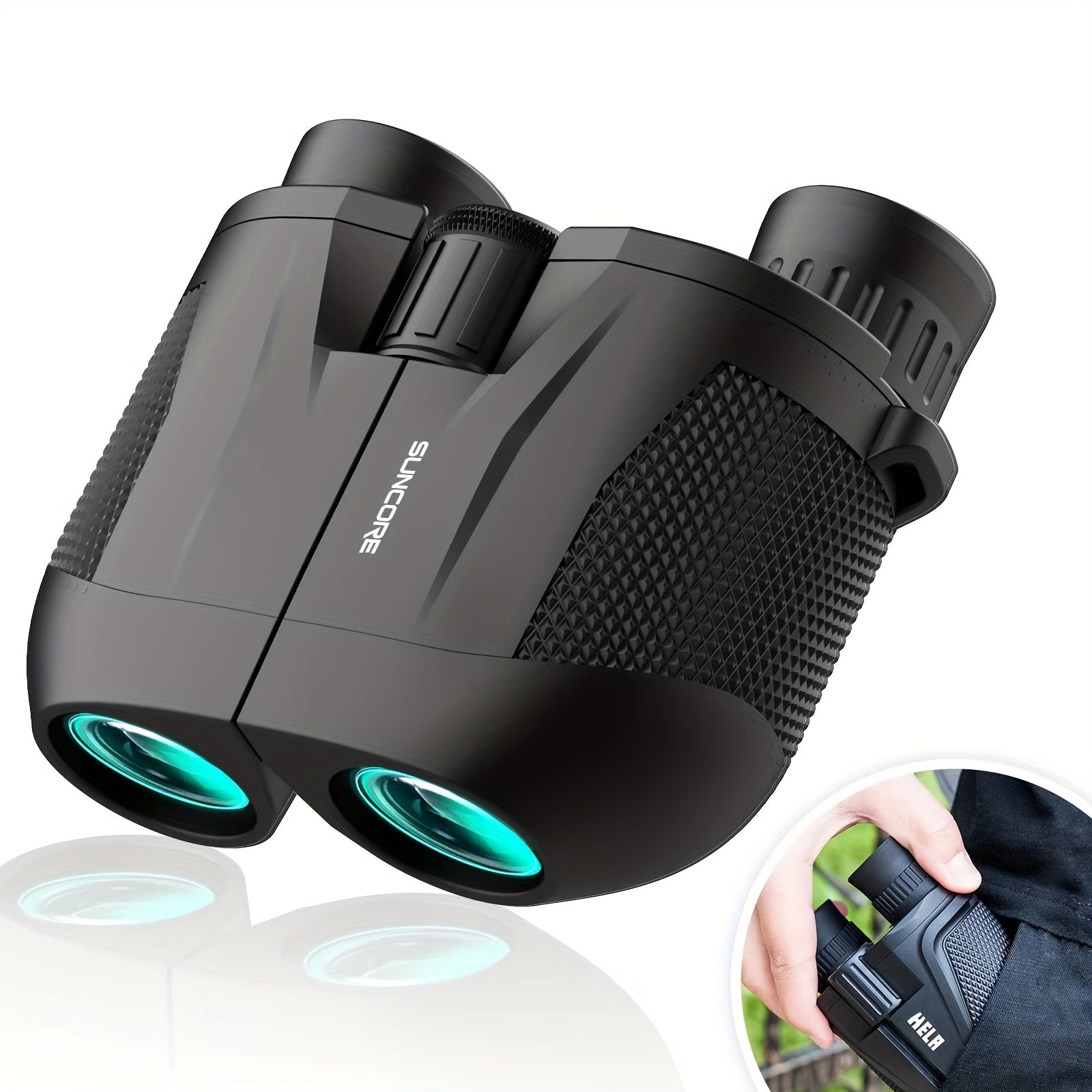 10x25 Compact HD Telescope Waterproof Anti-fog Wide angle View