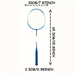 Portable Badminton Racquets Set for Students Couples & Outdoor Activities