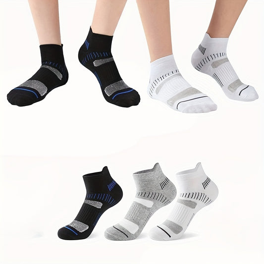 1 Pair Running Ankle Socks Shock Absorbing Sports Socks