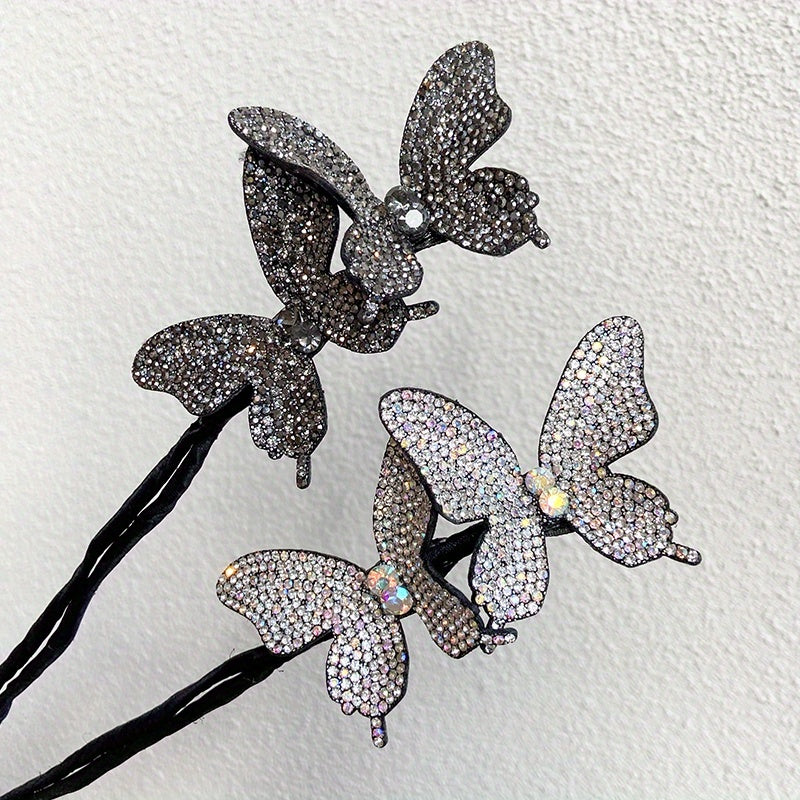 Butterfly Plate Hair Clip Hair Accessory Headwear For Women
