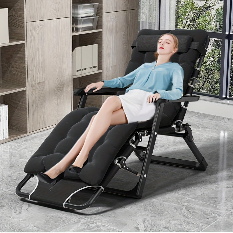 Recliner Folding Chair 2 in 1 Single Person Bed