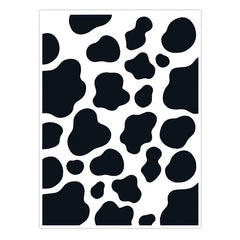 26pcs Cow Spot Pattern PVC Waterproof Stickers for Journal and Computer