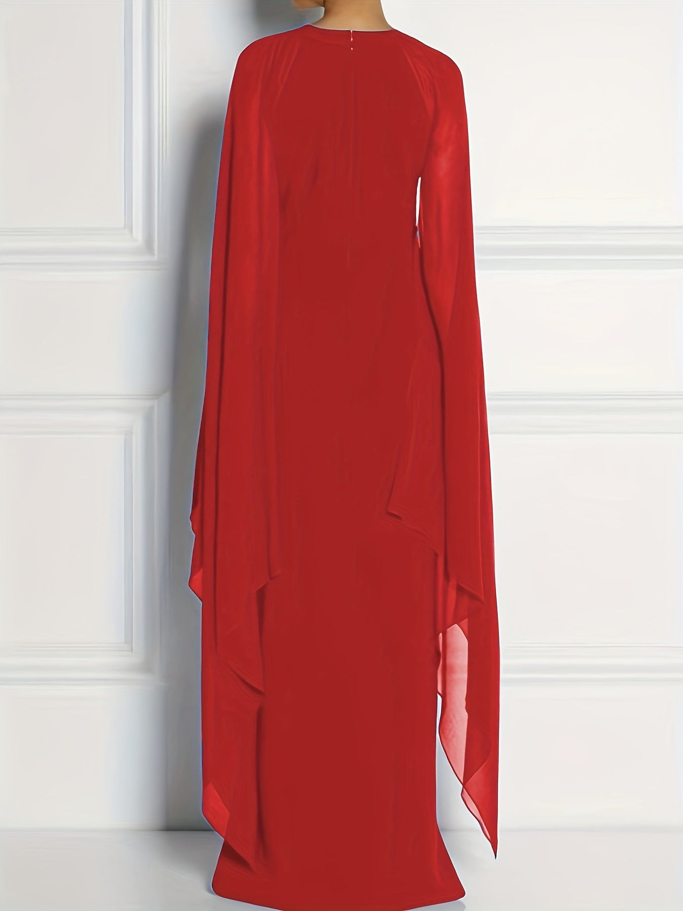  Bridesmaid Dress High Split Maxi Formal Dress