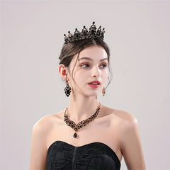 Crystal Rhinestone Wedding Headband Princess Crown Party Hair Accessories