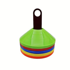 10pcs Soccer Cones for Football Training & Outdoor Games