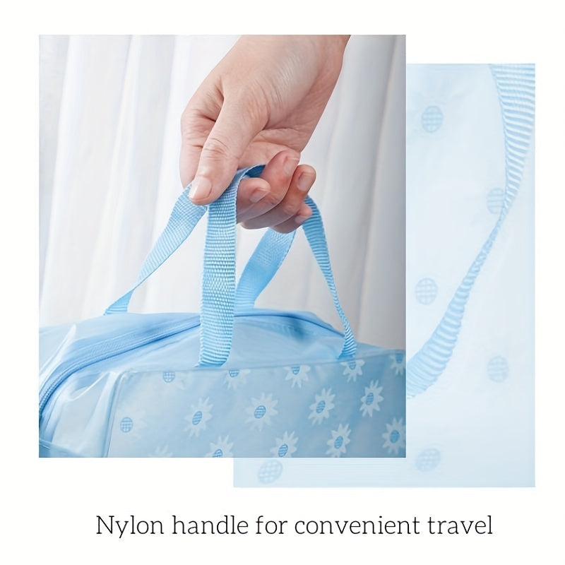 Waterproof Cosmetic Zipper Bag Lightweight Storage Bag Makeup Bag