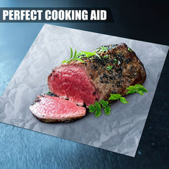 100pcs Disposable Butcher Paper Sheets 30x30cm Square Meat Sheet
