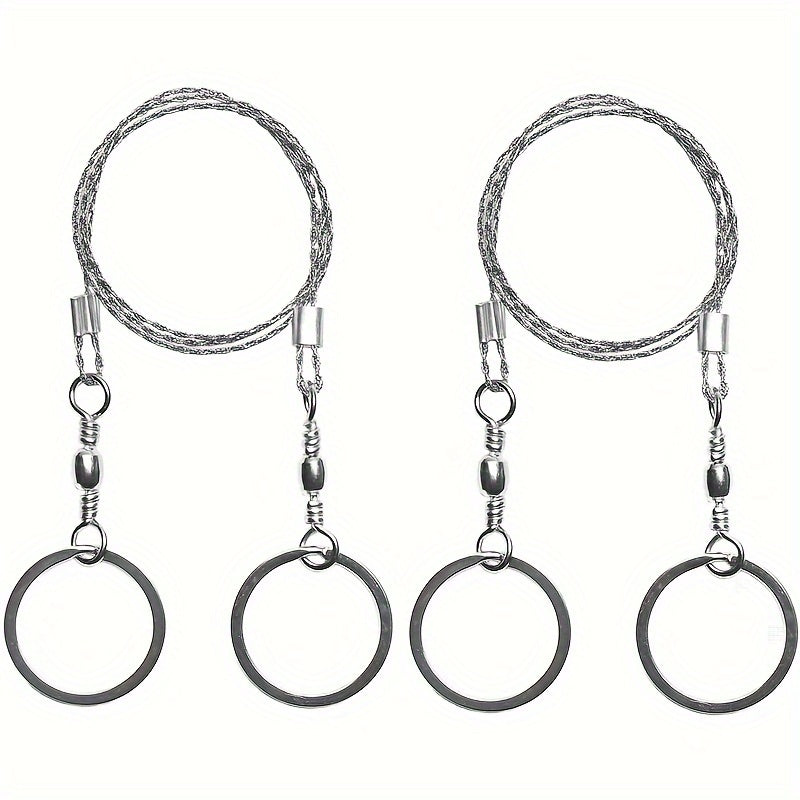 Stainless Steel Wire Saw Portable Survival Saw for Camping