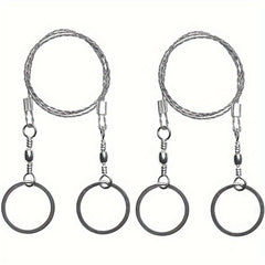 Stainless Steel Wire Saw Portable Survival Saw for Camping