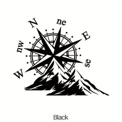 Adventure Sports Compass Car Sticker Vinyl Decal Waterproof