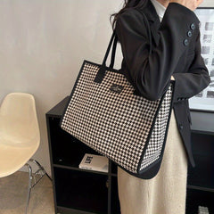 Large Capacity Tote Shoulder Bag Storage Bag For Work