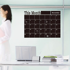 Removable Wall Stickers for Blackboard Creative Plan