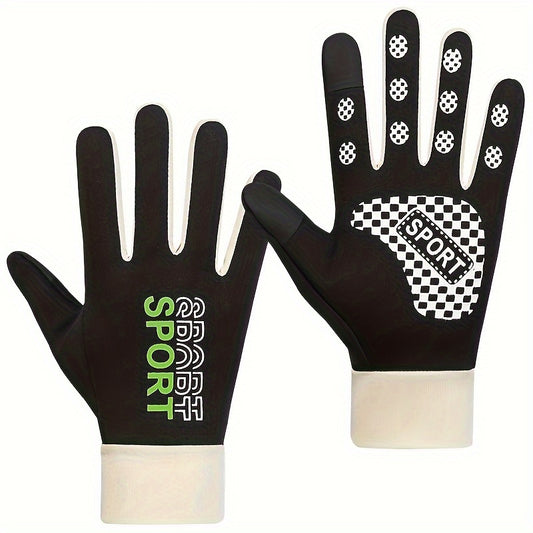 Winter Velvet Warm Gloves Windproof Waterproof Gloves