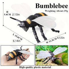 Realistic Insect Model Ornaments PVC Forest Wildlife Toys