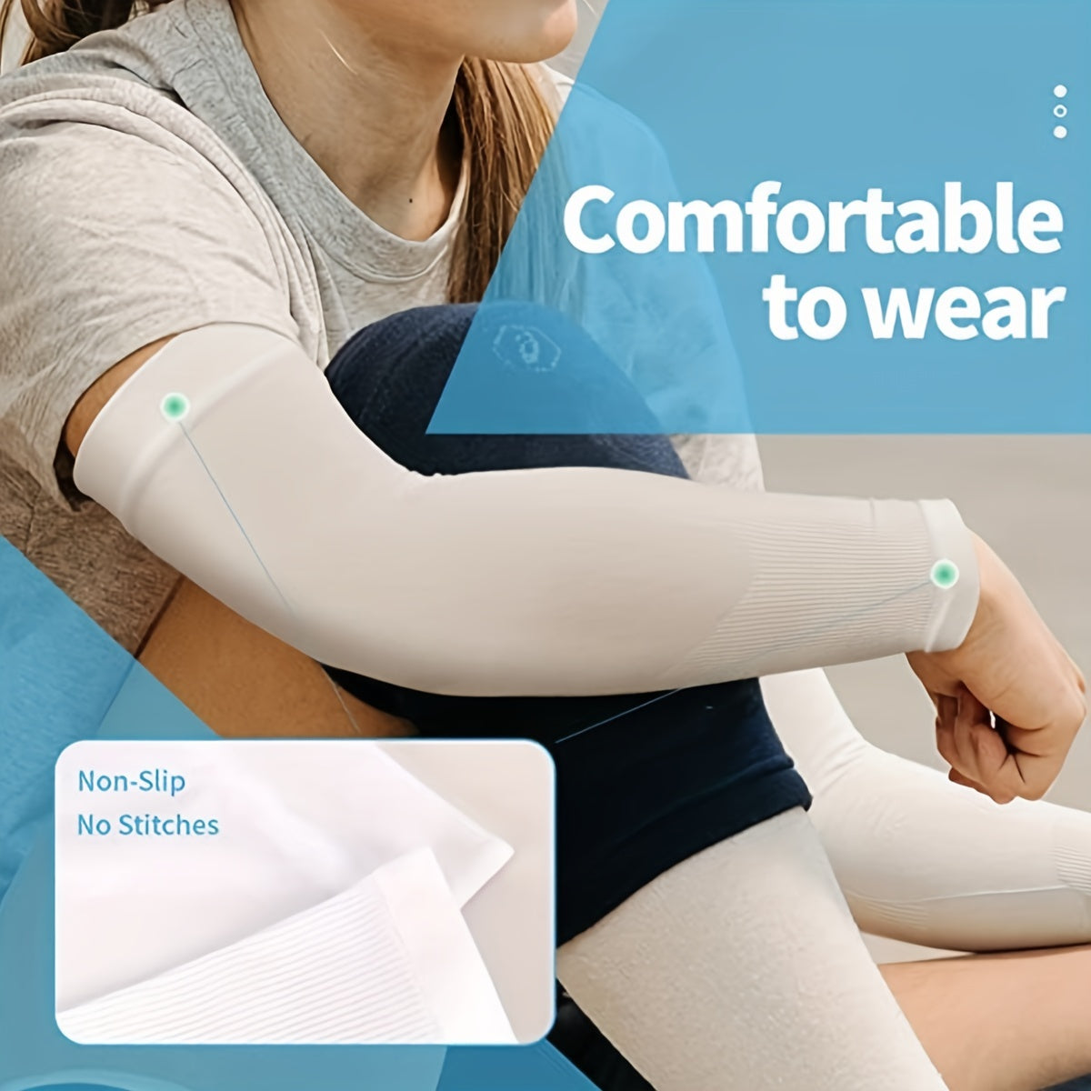 6 Pairs Unisex Protection Sleeves for All-Day Protection